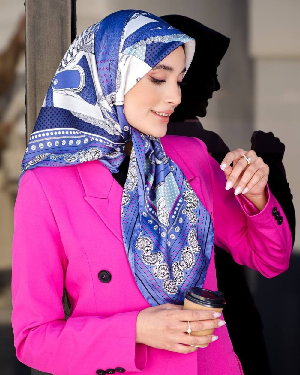 روسری ابریشم توییل HERMES 20261 - Image 3