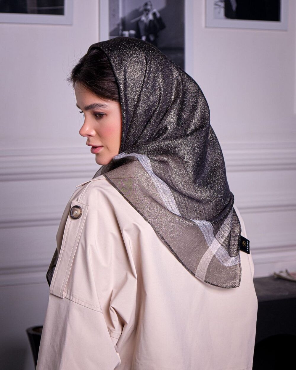 روسری لمه (قواره ۹۰) 20212 - Image 3